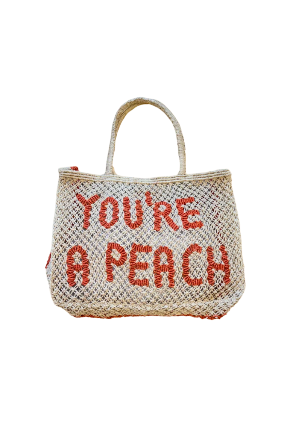 You're a Peach Jute Tote