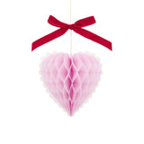 Honeycomb Heart Decorations