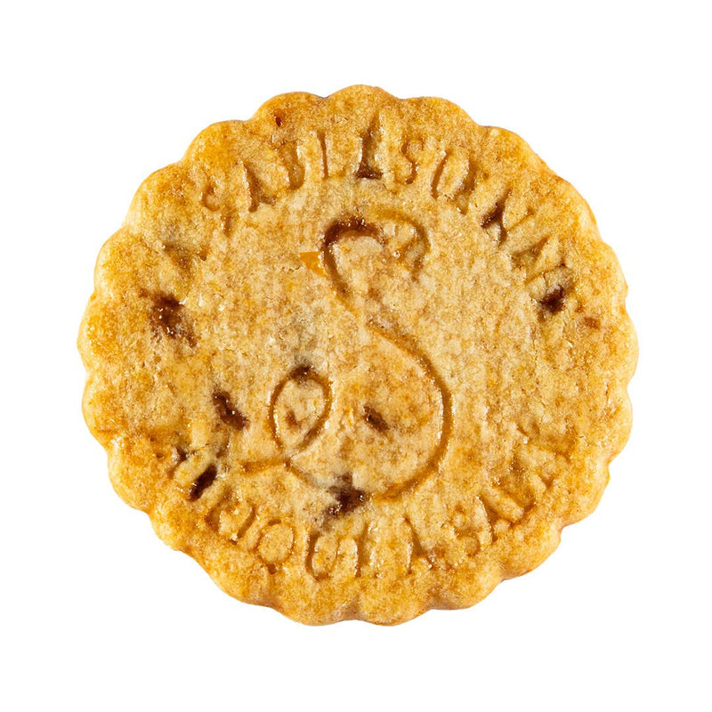 Caramel Chip Shortbread Cookies Cube