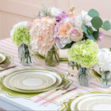 Baby Pink Striped Table Runners