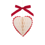 Honeycomb Heart Decorations
