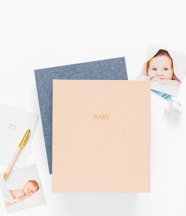 Baby Book Pale Pink