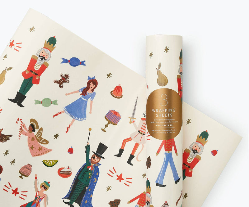 Nutcracker Wrapping Sheets