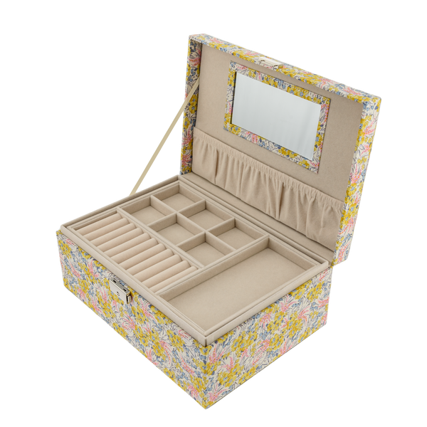 Liberty Large Jewelry Box, Swirling Petals