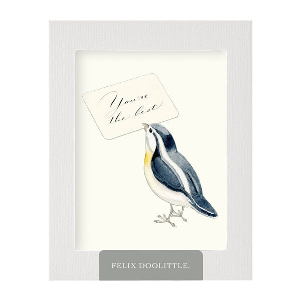 Best Birdie - Thank You Greeting Cards