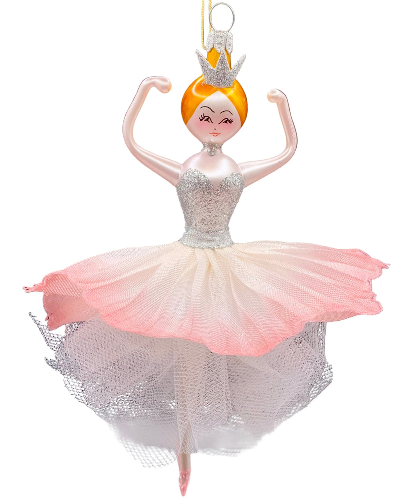Pink Ballerina Ornament