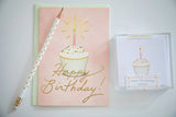 Golden Birthday Greeting Card