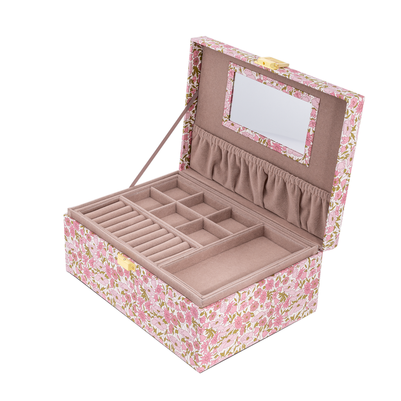 Liberty Large Jewelry Box, Poppy and Daisy