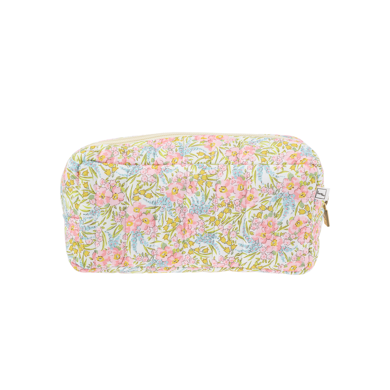 Liberty XS Square Pouch, Swirling Petals Pink