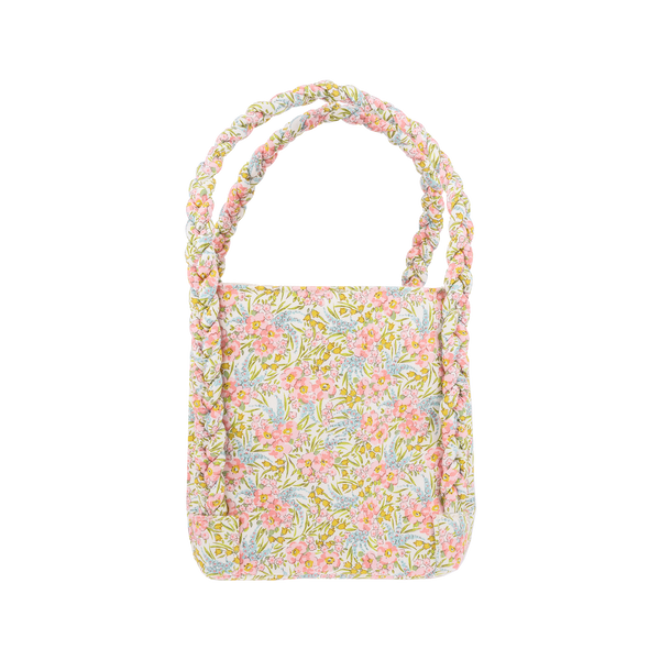 Liberty Small Shopper Tote, Swirling Petals Pink