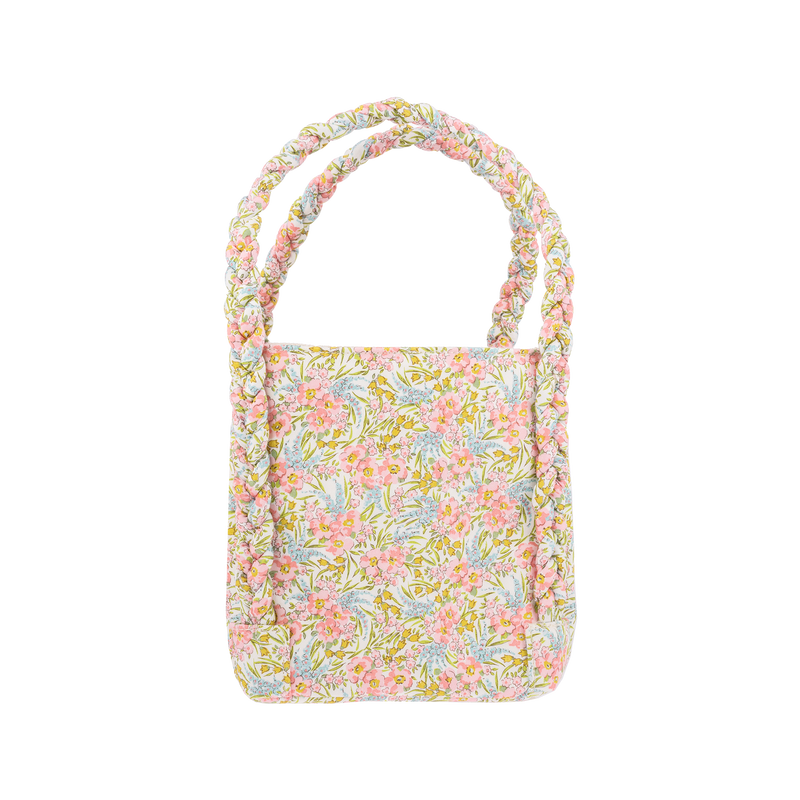 Liberty Small Shopper Tote, Swirling Petals Pink