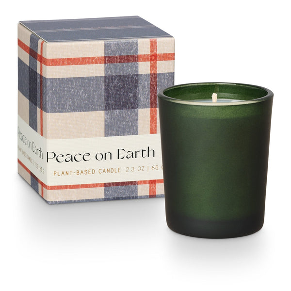 Peace on Earth Boxed Votive Balsam & Cedar