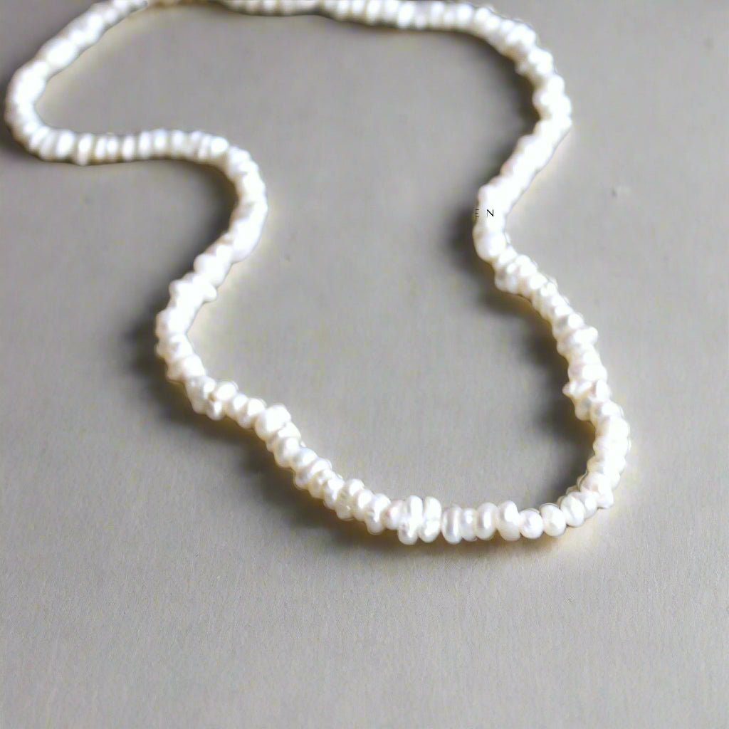 Beaded Pearl Necklace
