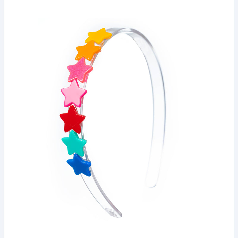 Stars Multi Rainbow Headband