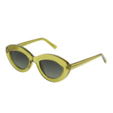 Shiny Olive Sunglasses