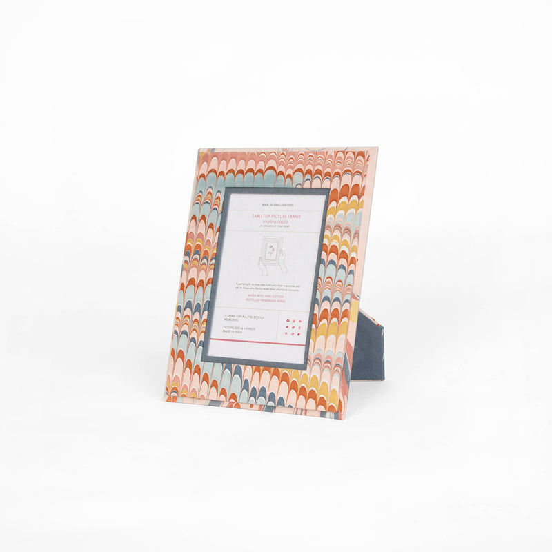 Marbled Picture Frame - Twilight Mountain