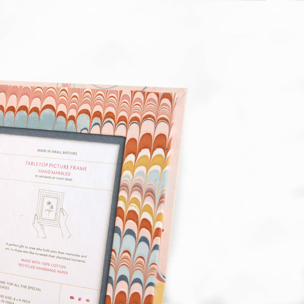 Marbled Picture Frame - Twilight Mountain