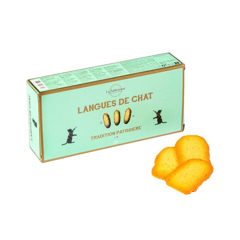 French Style Shortbread Langues De Chat
