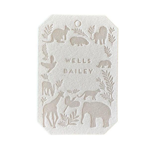 Wells Gift Tag