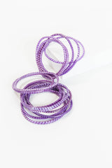 Dark Violet Beach Bangles