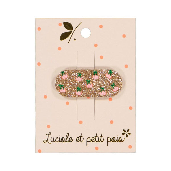 Pink Cherry Hair Clip