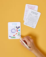 Color Your Own Affirmation Cards