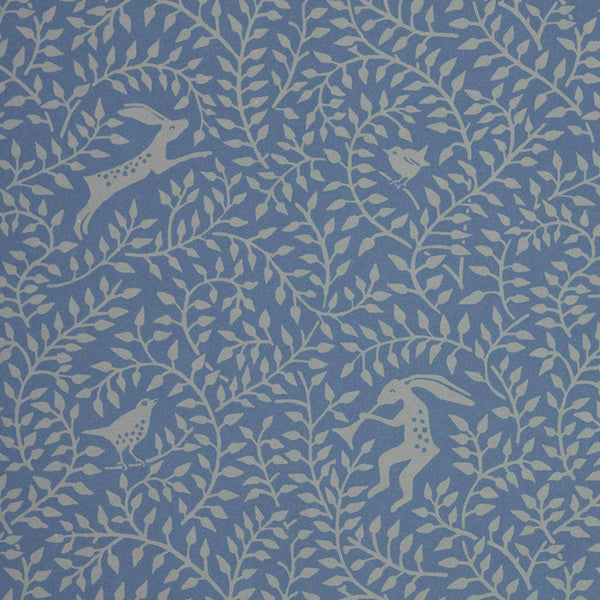Patterned Paper Dancing Hare Blue
