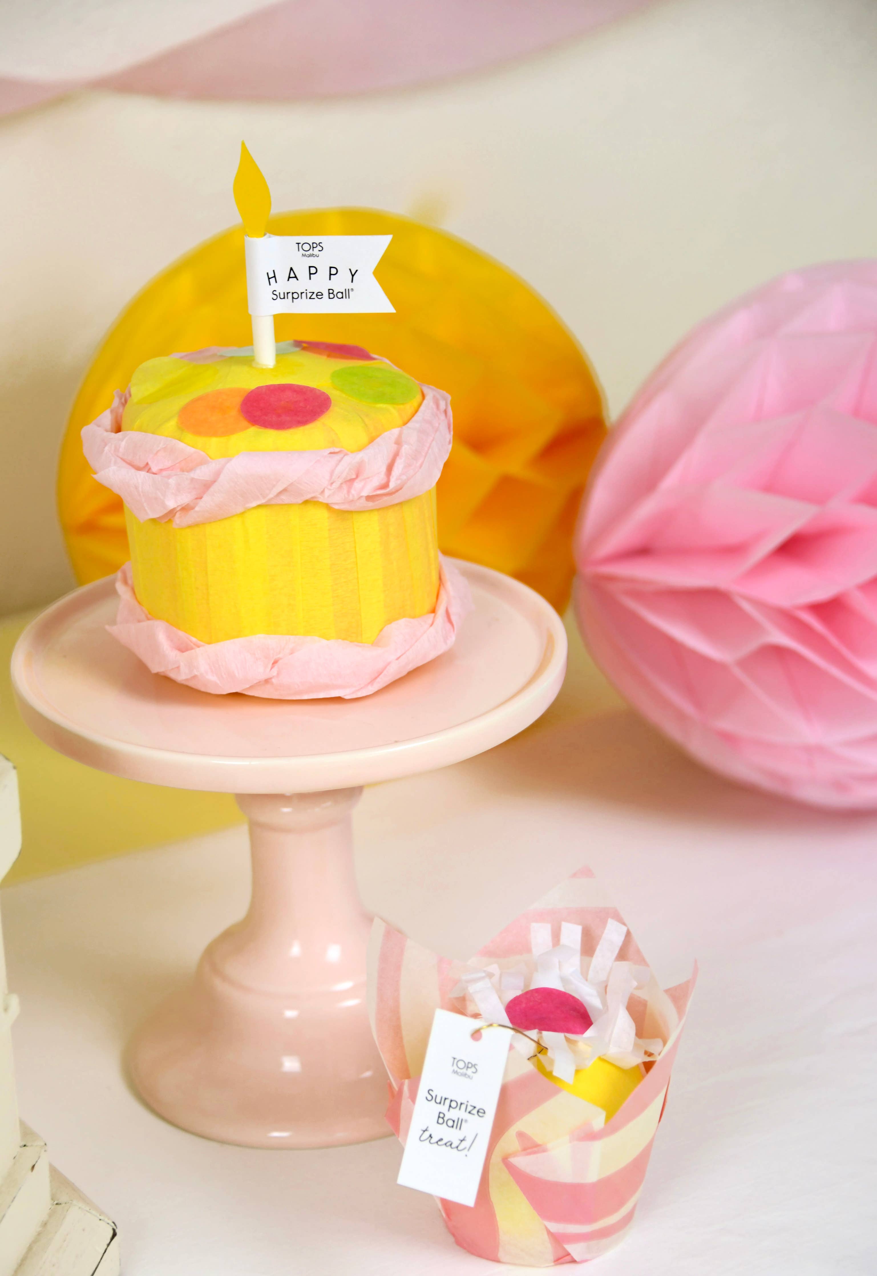 Birthday Cake Deluxe Surprise Ball -