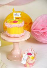 Deluxe Surprise Ball - Birthday Cake