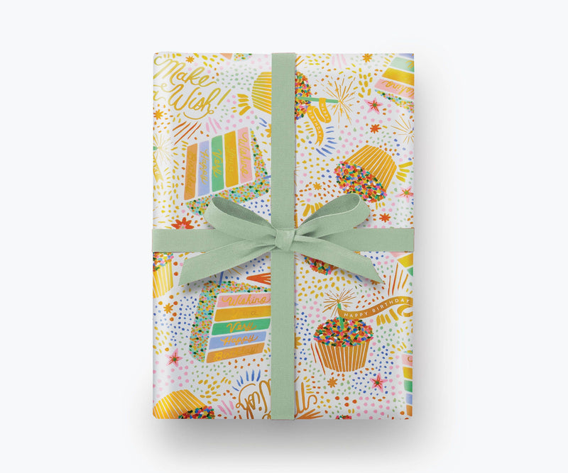Birthday Cake Continuous Wrap