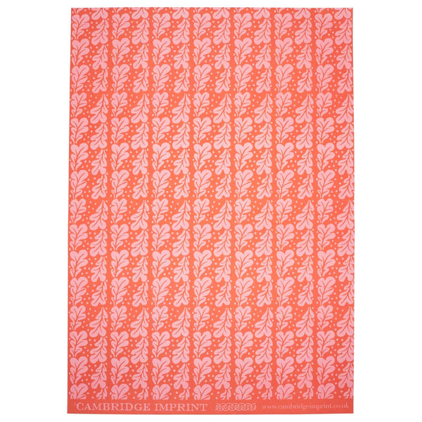 Patterned Paper Quercus Pomegranate