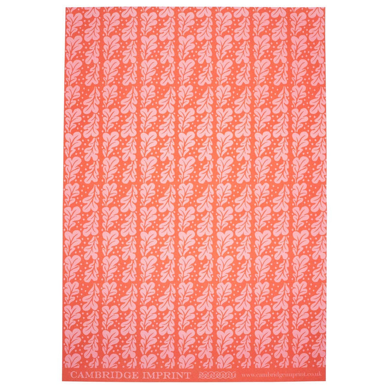 Patterned Paper Quercus Pomegranate