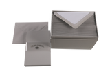 Original Crown Mill Classic Laid Note Card Presentation Box: Cream / 4x6"