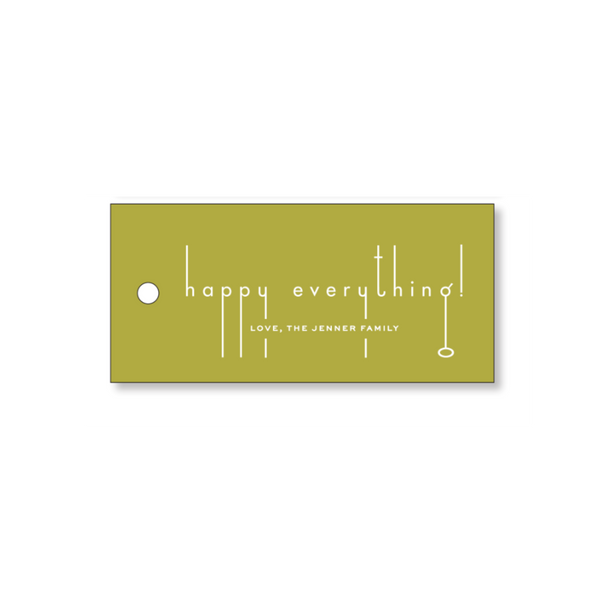 The Happy Everything Tag