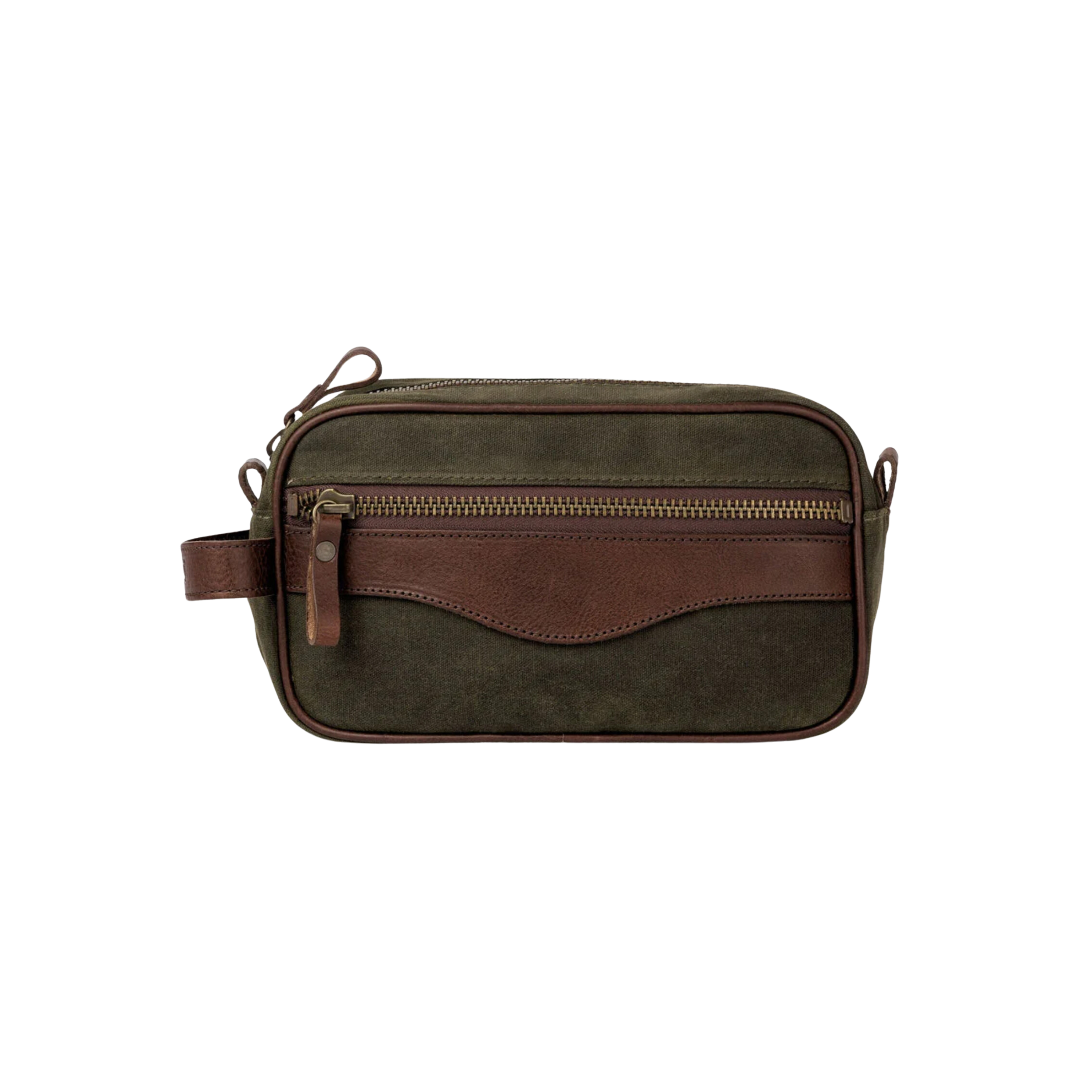 Waxed Canvas Toiletry Kit