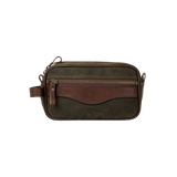 Waxed Canvas Toiletry Kit