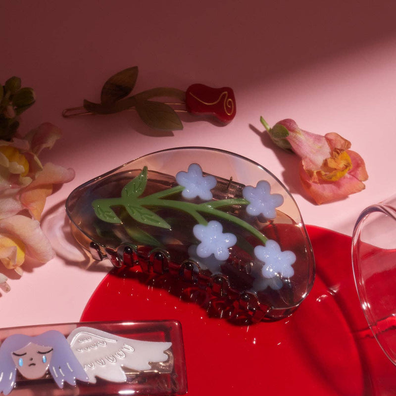 Forget-Me-Not Hair Claw