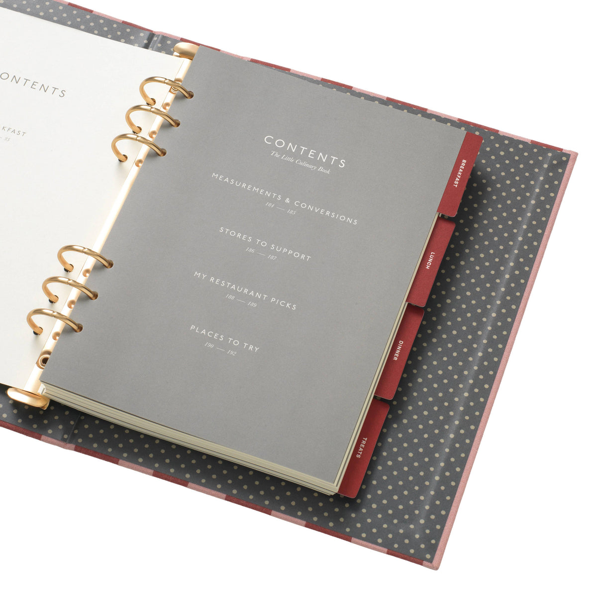 Keepsake Recipe Binder - Cabana Pink