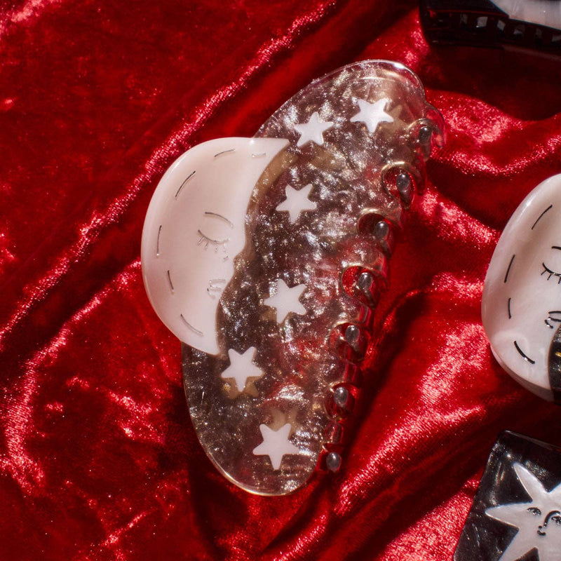 Moon and Stars Hair Claw