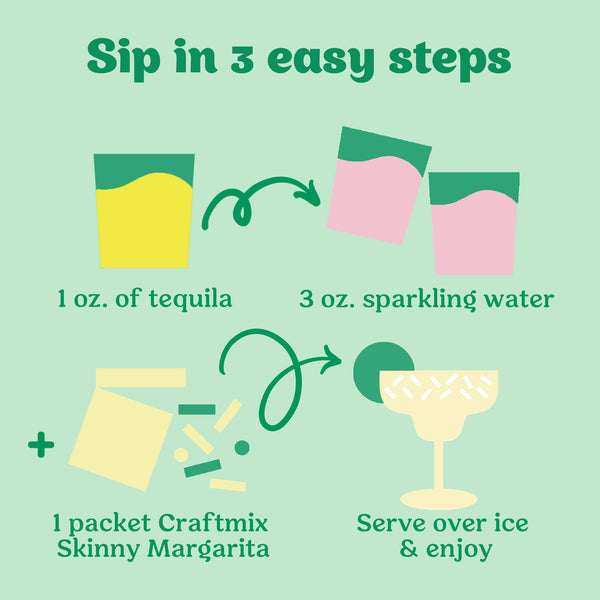 Skinny Margarita Cocktail Mixer 6-Pack