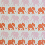 Patterned Paper Elephants Pink and Orange Sheets (Set of 3)