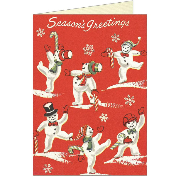 Snowmen Greeting Card
