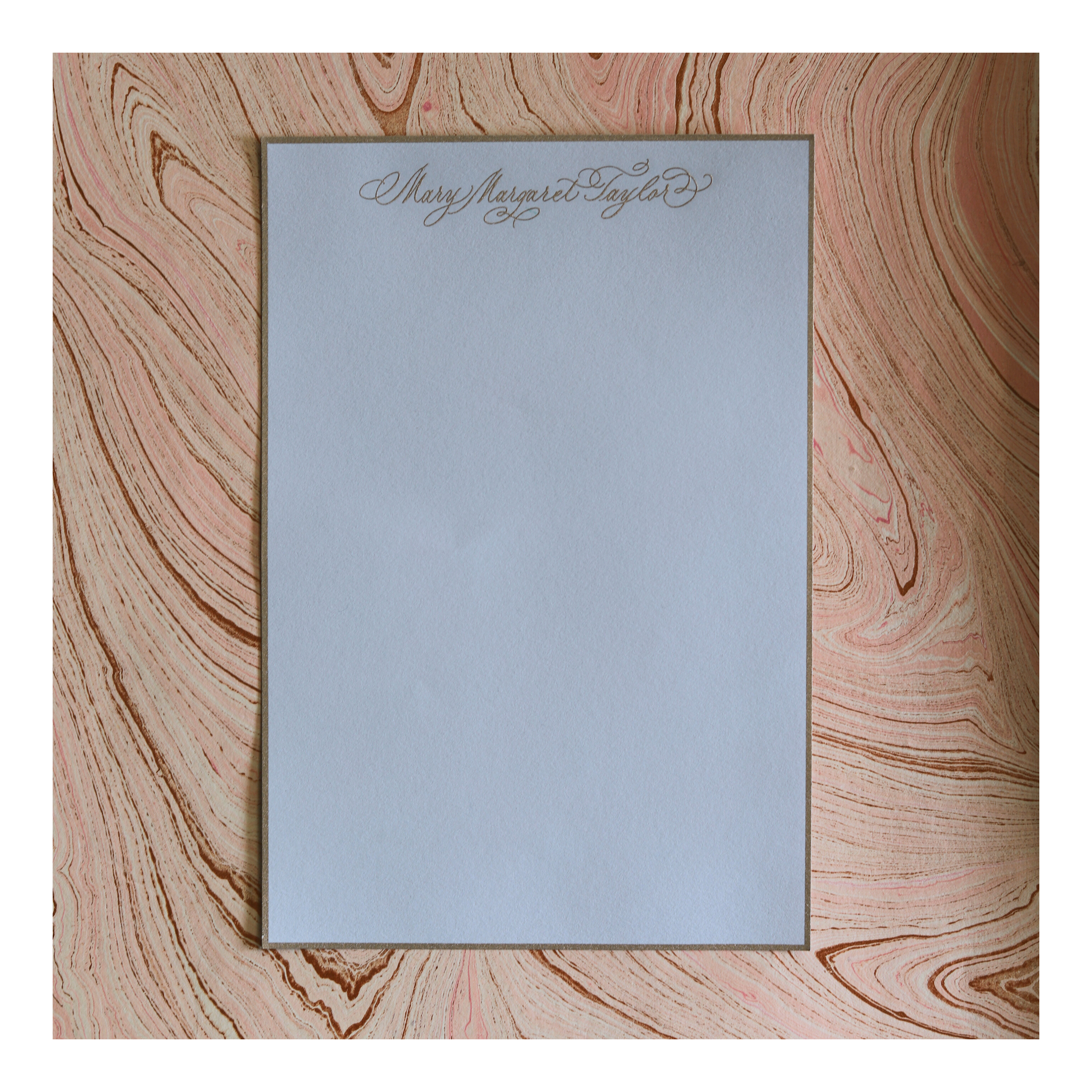 Taylor Calligraphy Sheet