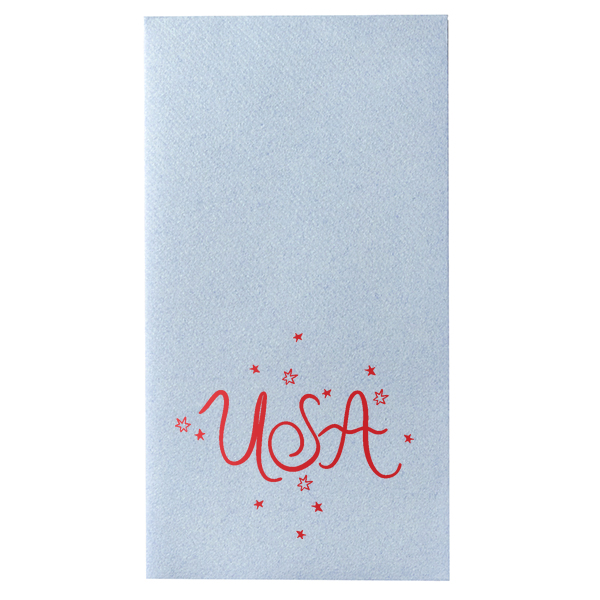 USA Guest Towels, Powder Blue