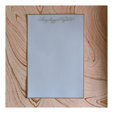 Taylor Calligraphy Sheet