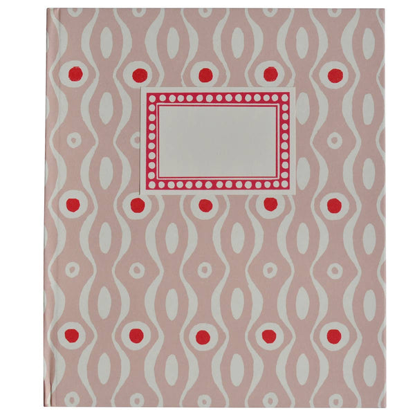 Large Hardback Notebook Persephone Pink and Raspberry