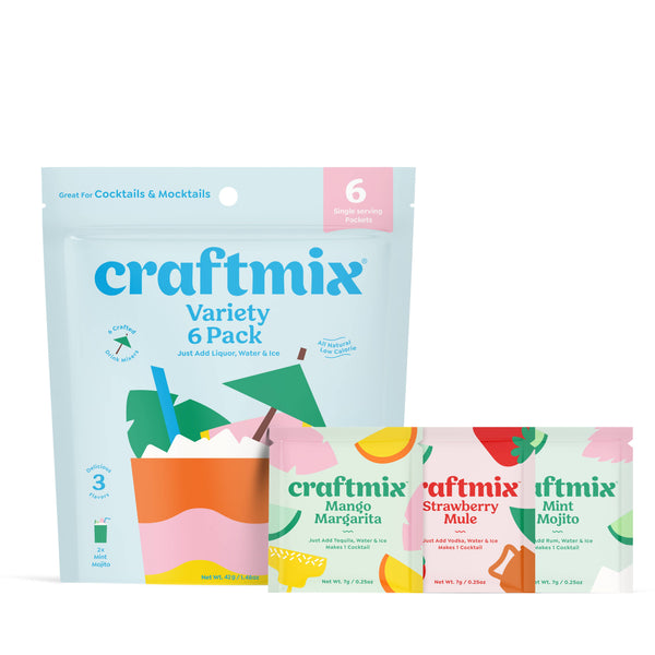 Variety Pack Cocktail Mixers 6-Pack