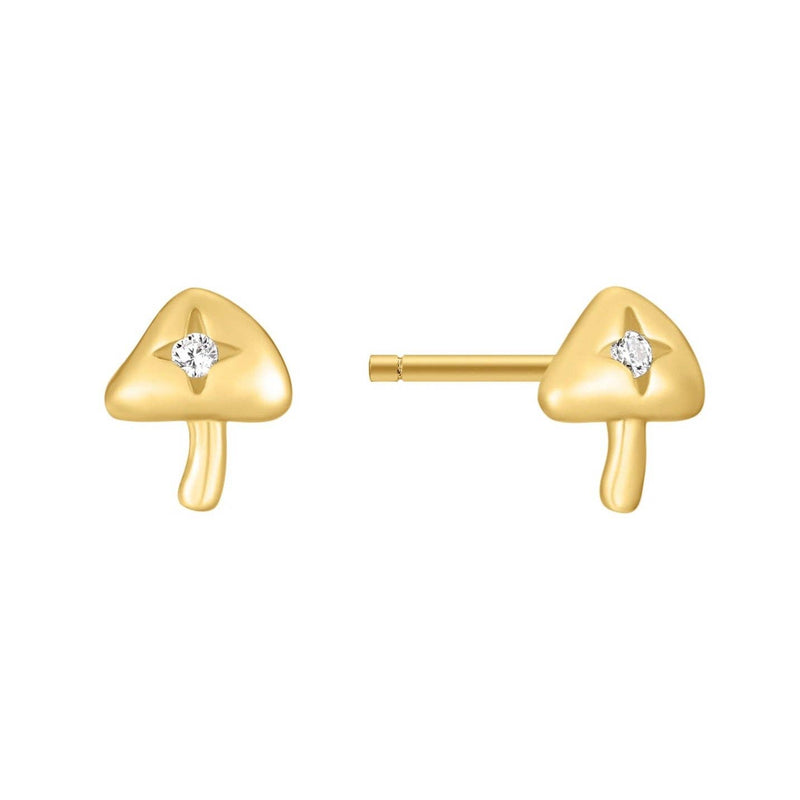 Starry Shroom Studs Earrings