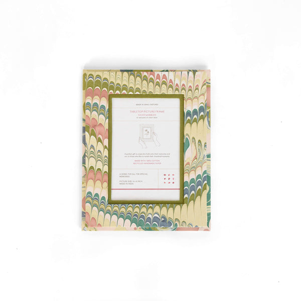Marbled Picture Frame - Moss Mountain