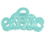 Mint Love Claw Clip, 8 cm